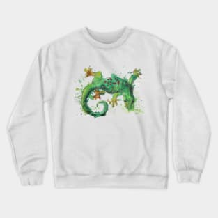 Green Gecko Crewneck Sweatshirt